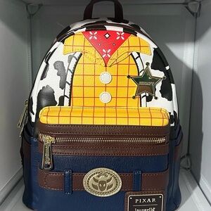 Disney Parks Loungefly Toy Story Woody Mini Backpack